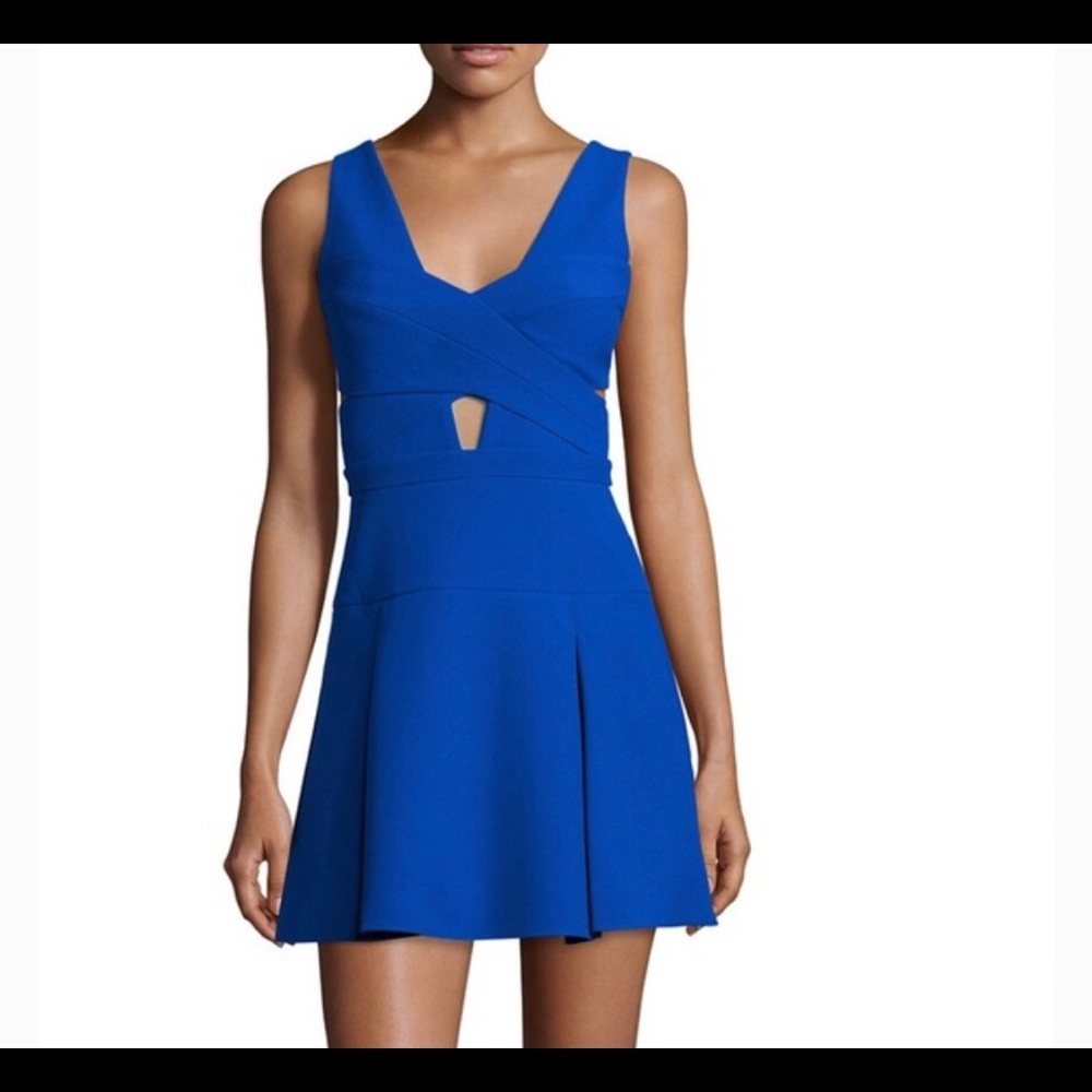 BCBG MAXAZRIA Cocktail blue dress